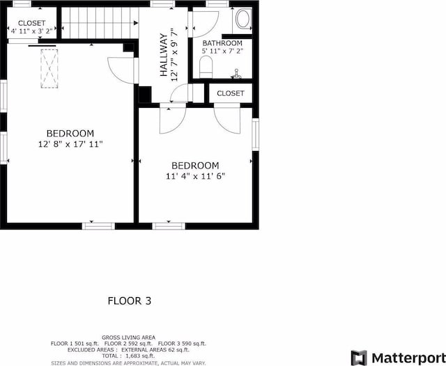 1744 Jefferson Ave, Saint Paul, MN 55105 - home floor plan
