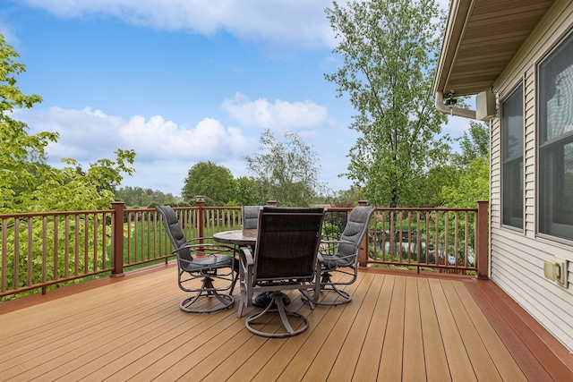 3041 209th Ln NW, Oak Grove, MN 55011 - deck featuring outdoor dining space
