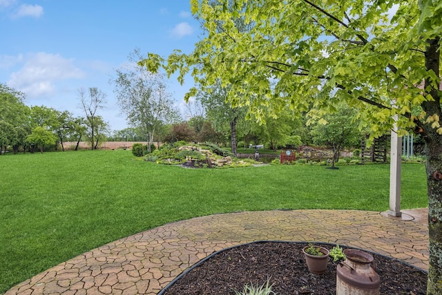 3041 209th Ln NW, Oak Grove, MN 55011 - view of green lawn featuring a patio area