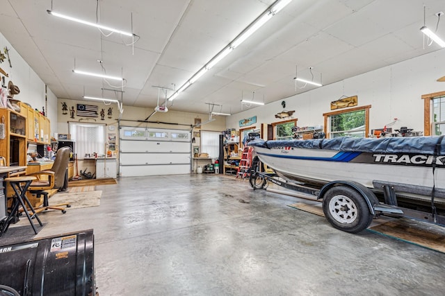 3041 209th Ln NW, Oak Grove, MN 55011 - garage featuring a workshop area