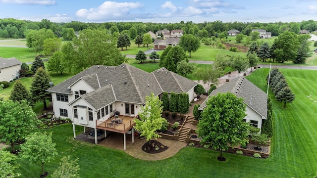 3041 209th Ln NW, Oak Grove, MN 55011 - view from above of property with a tree filled landscape