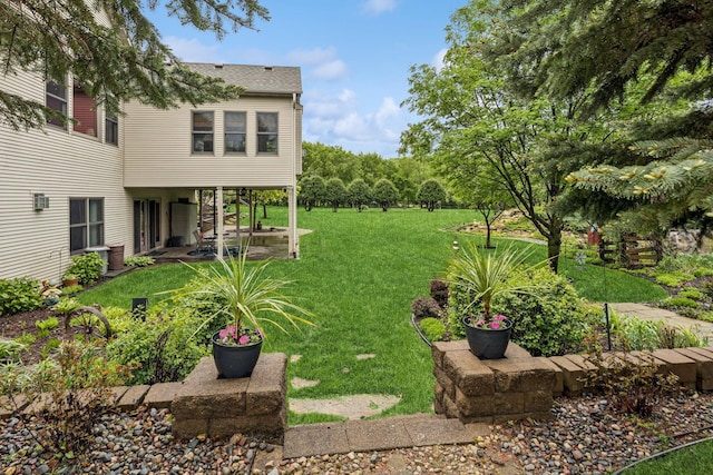 3041 209th Ln NW, Oak Grove, MN 55011 - view of green lawn featuring a patio area