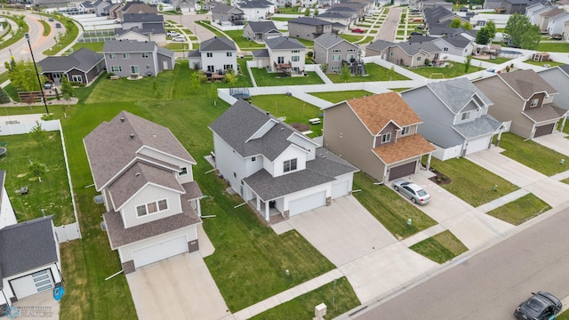 5521 8th St W, West Fargo, ND 58078 - aerial perspective of suburban area