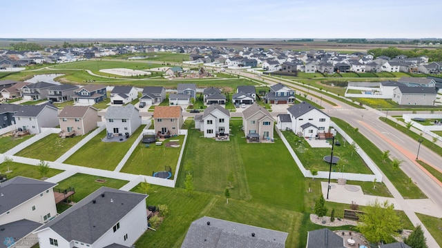 5521 8th St W, West Fargo, ND 58078 - aerial perspective of suburban area