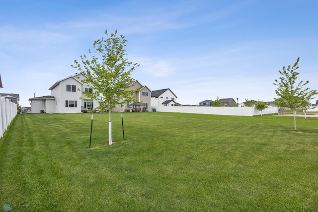 5521 8th St W, West Fargo, ND 58078 - view of yard featuring a residential view