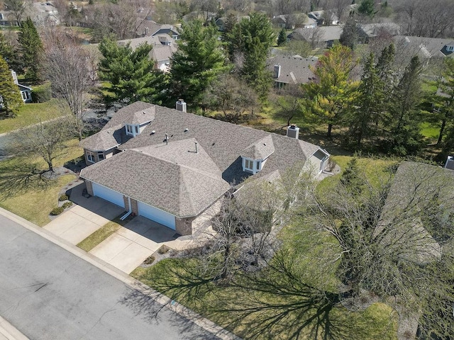 aerial view