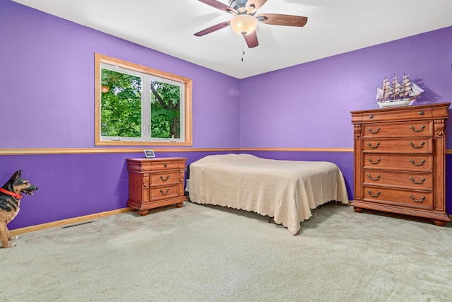 5450 Raven Point Rd, Prior Lake, MN 55372 - carpeted bedroom featuring ceiling fan and baseboards