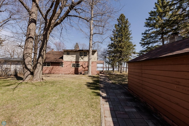 view of yard
