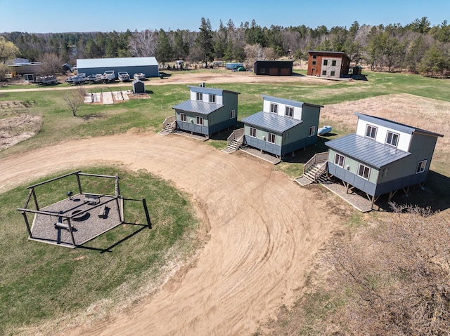 drone / aerial view