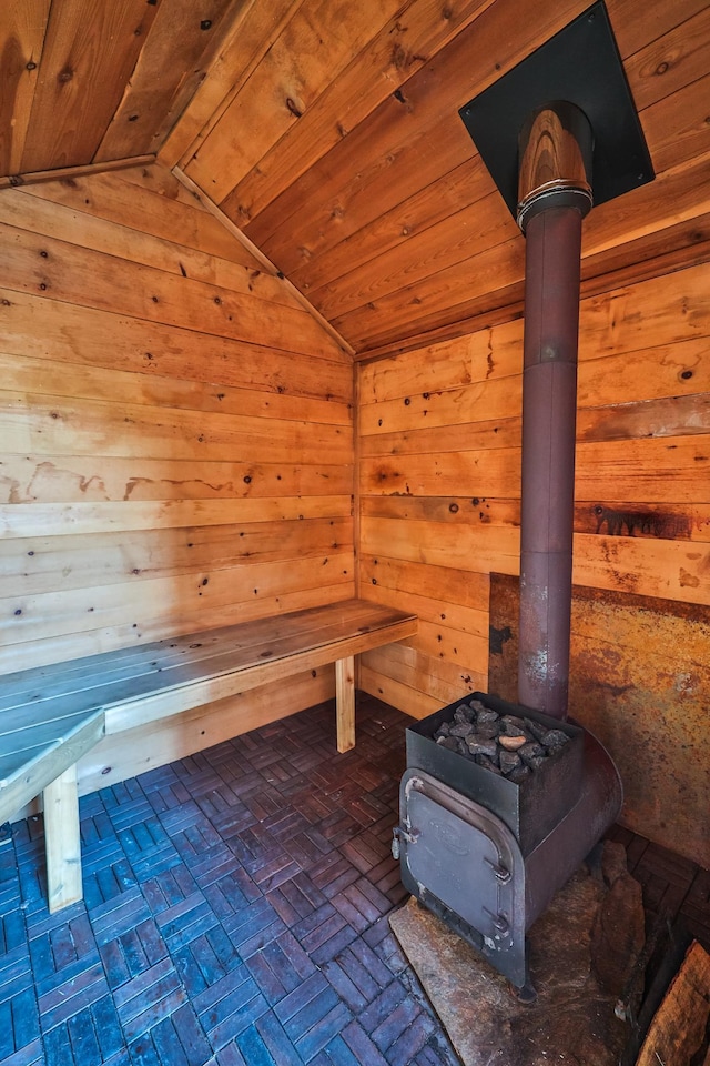 view of sauna / steam room