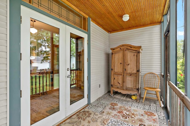 3622 Pleasant Ave, Minneapolis, MN 55409 - sunroom / solarium featuring french doors and healthy amount of natural light