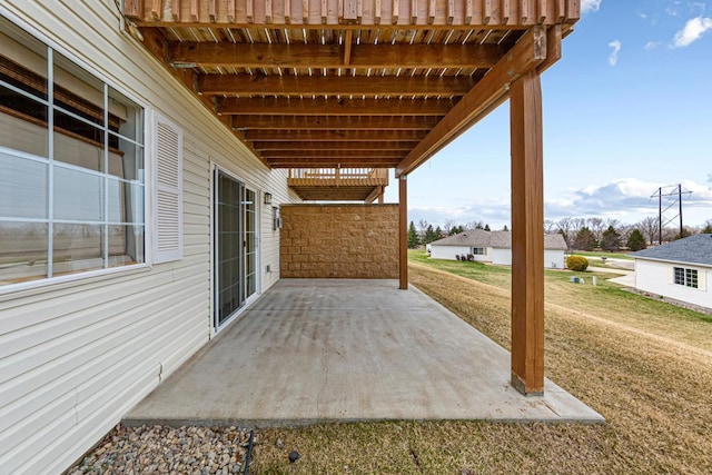 view of patio / terrace