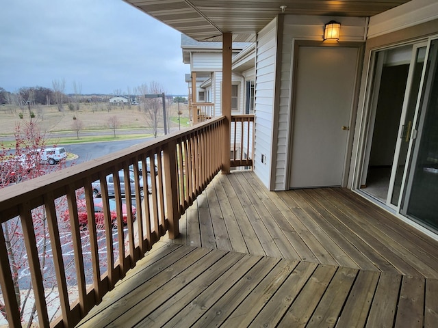 2155 6th Ln SE Unit 301, Cambridge, MN 55008 - view of wooden deck