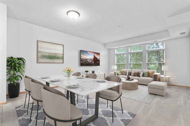 7100 Metro Blvd Unit 116, Edina, MN 55439 - dining area with baseboards