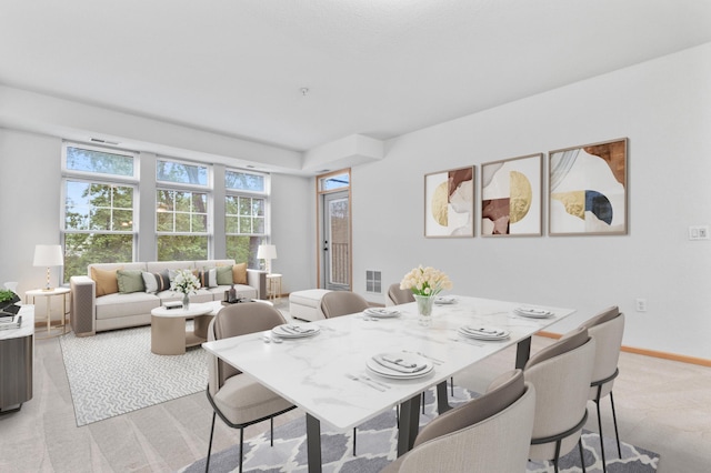 7100 Metro Blvd Unit 116, Edina, MN 55439 - dining space with baseboards
