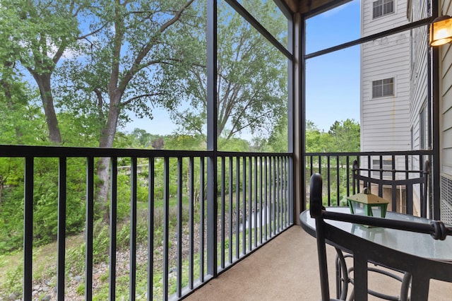 7100 Metro Blvd Unit 116, Edina, MN 55439 - view of sunroom / solarium