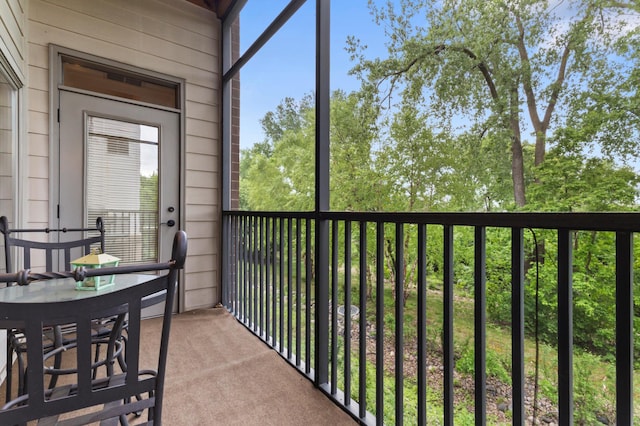 7100 Metro Blvd Unit 116, Edina, MN 55439 - view of balcony