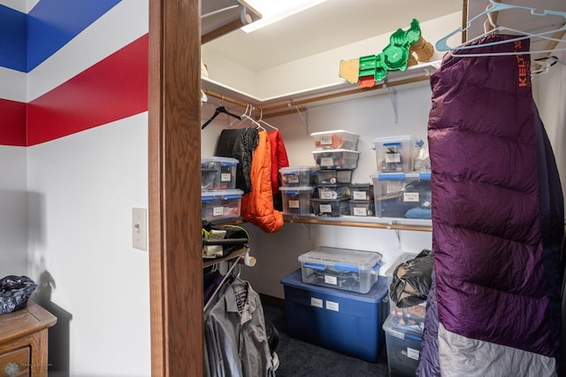 view of storage