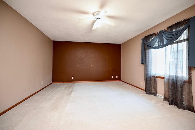 155 Nicholas Dr, Lewiston, MN 55952 - empty room with a ceiling fan and light colored carpet
