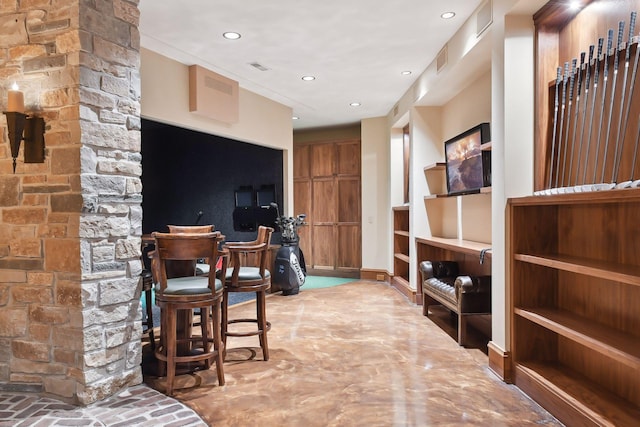 12535 Beach Cir, Eden Prairie, MN 55344 - interior space with visible vents and recessed lighting