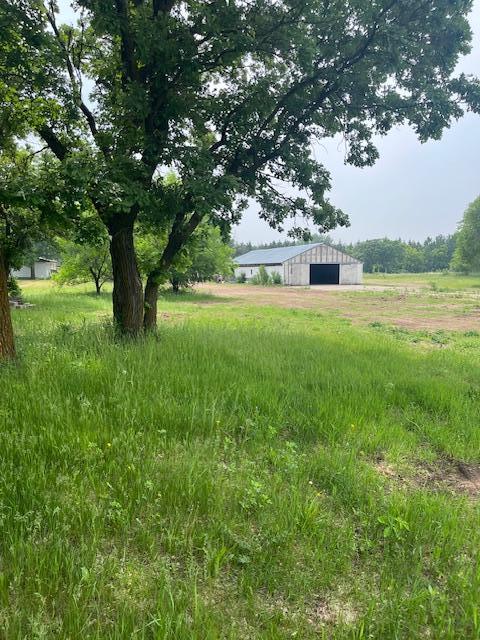 7312 170th Ave, Royalton, MN 56373 - view of yard with a detached garage, an outbuilding, and driveway