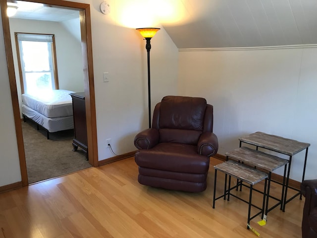 1509 5th St, Mankato, MN 56001 - sitting room featuring light wood-type flooring and baseboards