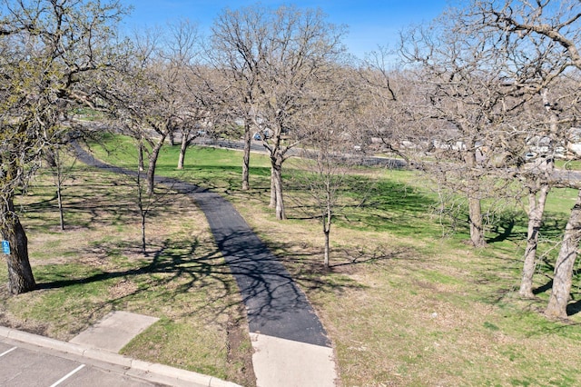 view of road
