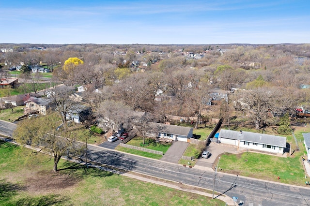 drone / aerial view