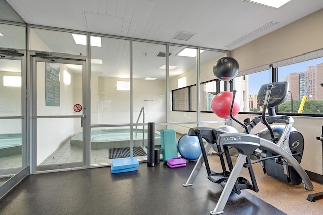 121 Washington Ave S Unit 1508, Minneapolis, MN 55401 - view of gym