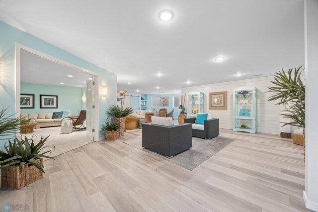 505 Tessa Dr, Moorhead, MN 56560 - living room featuring recessed lighting and light wood-style floors