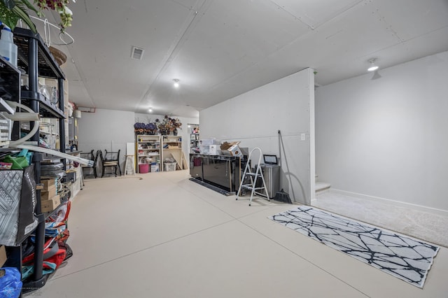 505 Tessa Dr, Moorhead, MN 56560 - below grade area with visible vents