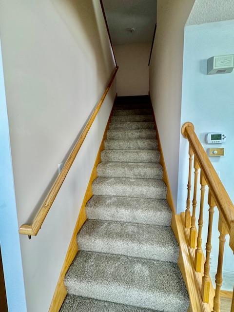 view of stairs