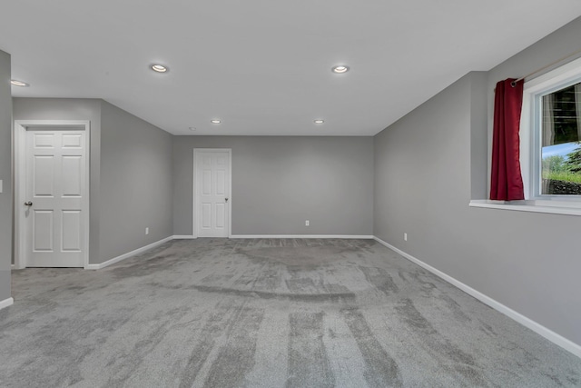 103 Grandview Ct, Buffalo, MN 55313 - additional living space featuring baseboards, carpet flooring, and recessed lighting