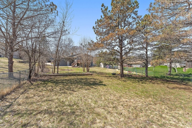 13804 Euclid Ct, Apple Valley, MN 55124 - view of yard featuring stairs