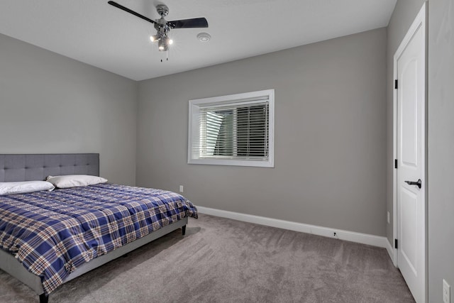 3346 Old Stone Way NE, Sauk Rapids, MN 56379 - bedroom with carpet floors, baseboards, and ceiling fan