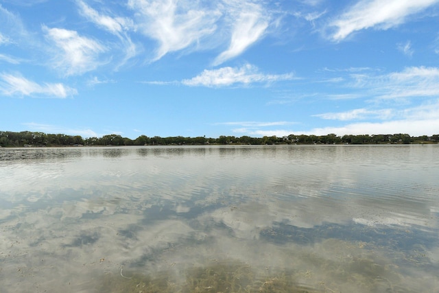 view of water feature