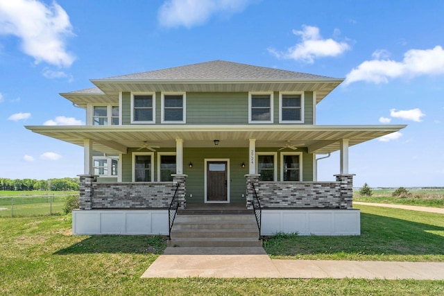 2724 Neal Ave N, West Lakeland Twp, MN 55082 - traditional style home with a porch