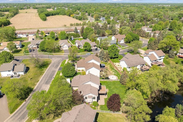 2085 128th Ln NE, Blaine, MN 55449 - aerial view of residential area featuring a large body of water