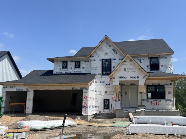 9511 Eagle Ridge Rd, Chanhassen, MN 55317 - property under construction featuring a shingled roof