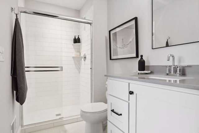 9511 Eagle Ridge Rd, Chanhassen, MN 55317 - bathroom with vanity and a stall shower