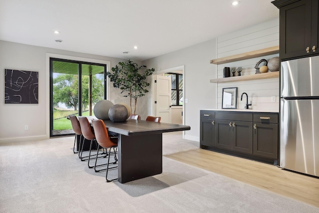 9511 Eagle Ridge Rd, Chanhassen, MN 55317 - dining room featuring recessed lighting and light wood-type flooring