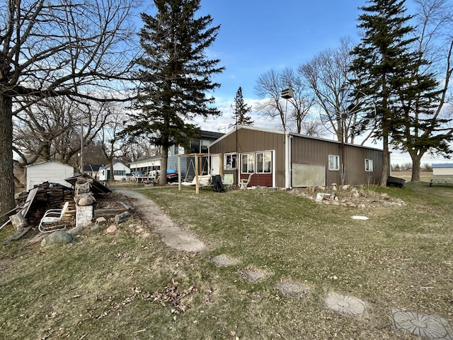 view of home's exterior
