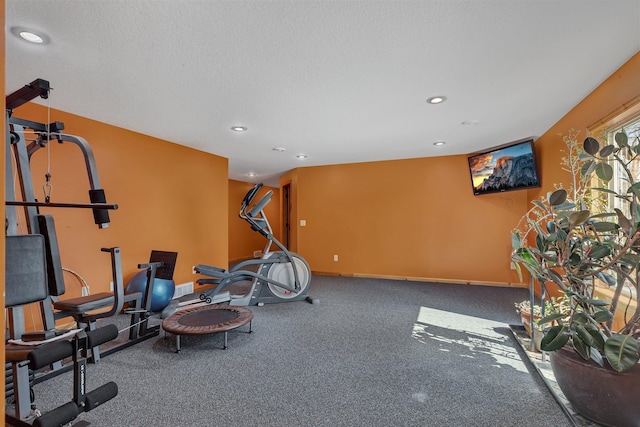 26182 Jericho Rd, Saint Joseph Twp, MN 56301 - exercise area featuring recessed lighting