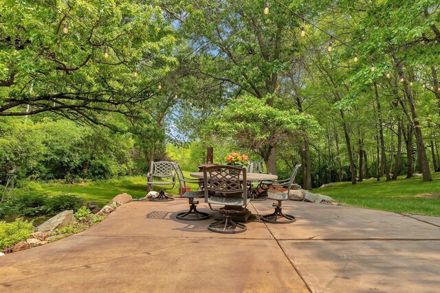26182 Jericho Rd, Saint Joseph Twp, MN 56301 - view of patio / terrace featuring outdoor dining area