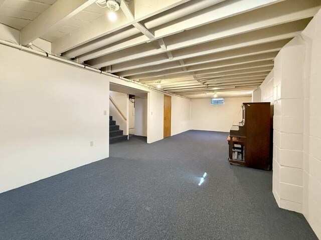 1254 State St, Fairmont, MN 56031 - finished basement with stairway