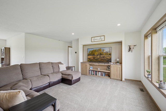 18394 145th Ave, Milaca, MN 56353 - living area with light carpet and recessed lighting