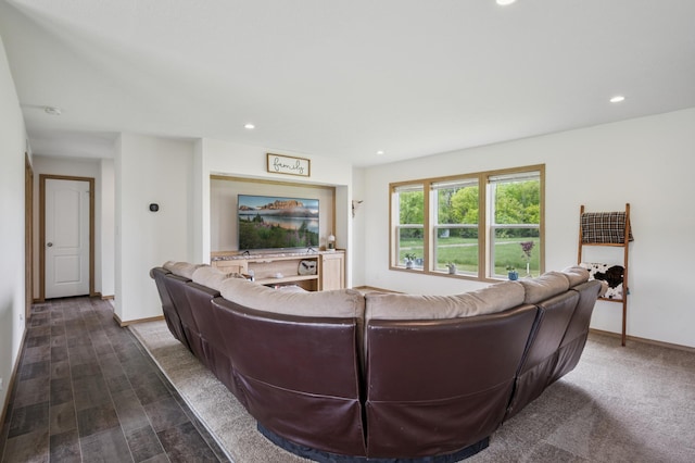 18394 145th Ave, Milaca, MN 56353 - living room with recessed lighting and baseboards