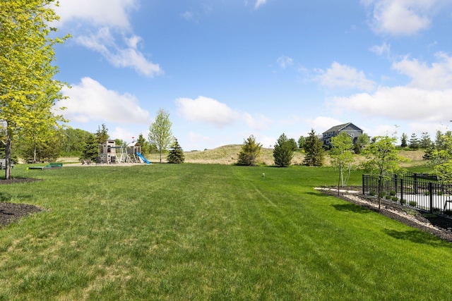 7450 73rd Ct N, Grant, MN 55082 - view of yard featuring a playground