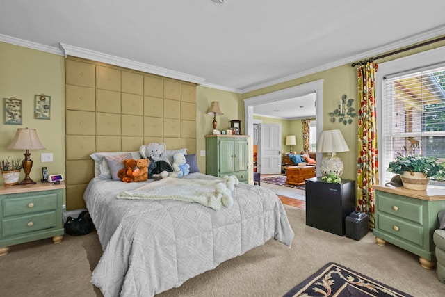 3375 Stark Rd NE, Cambridge Twp, MN 55008 - carpeted bedroom with multiple windows and ornamental molding