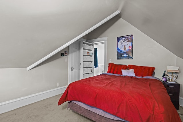 3375 Stark Rd NE, Cambridge Twp, MN 55008 - bedroom with carpet flooring and lofted ceiling